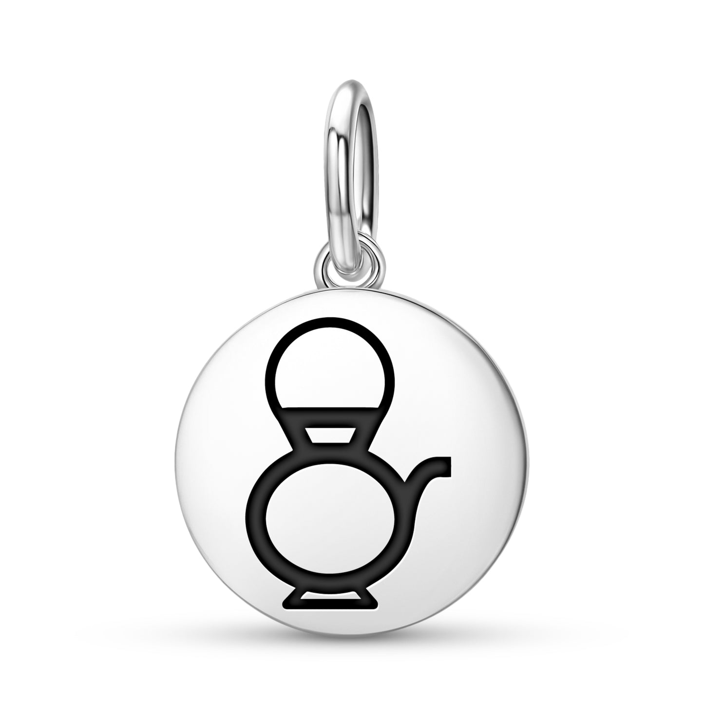 Kamandalu Hindu Symbols Pendant Dangle Charm