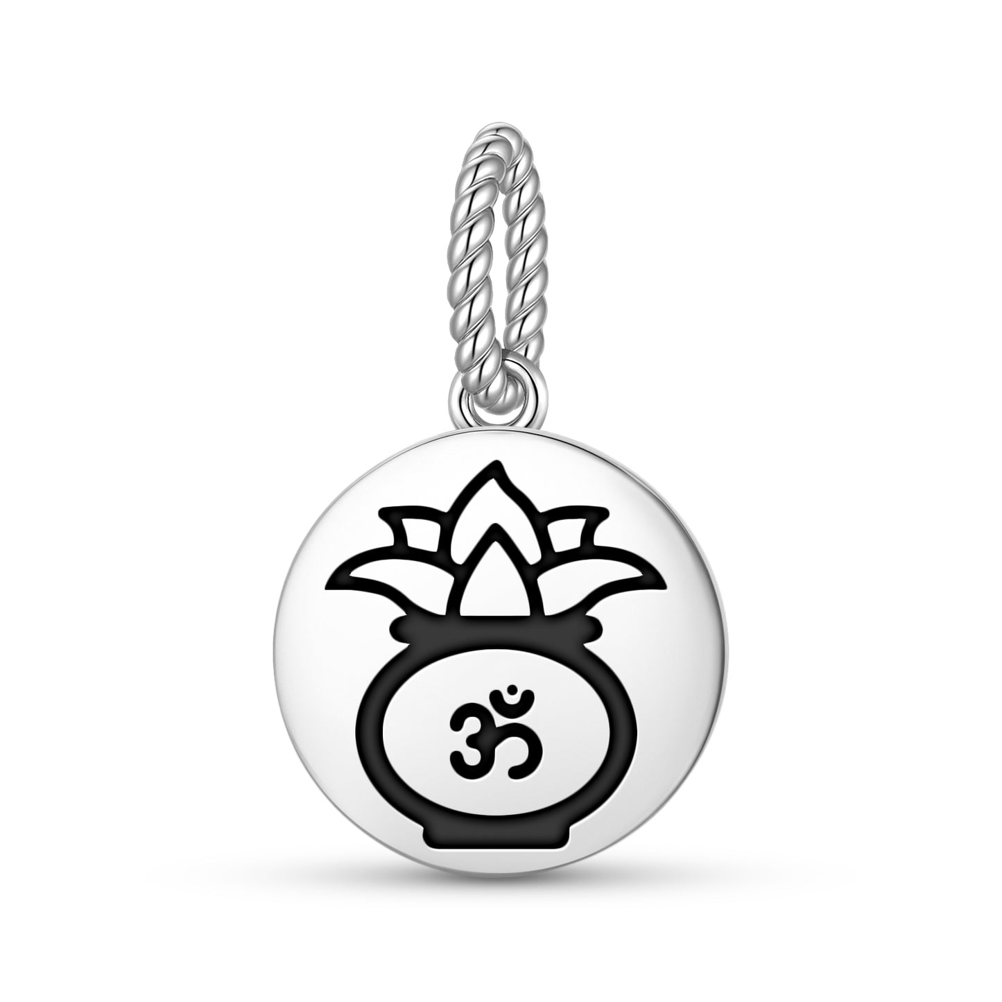 Kalasha Hindu Symbols Pendant Dangle Charm