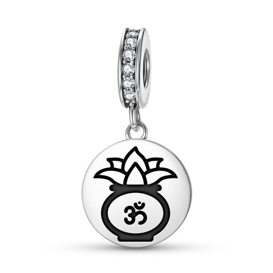Kalasha Hindu Symbols Pendant Dangle Charm