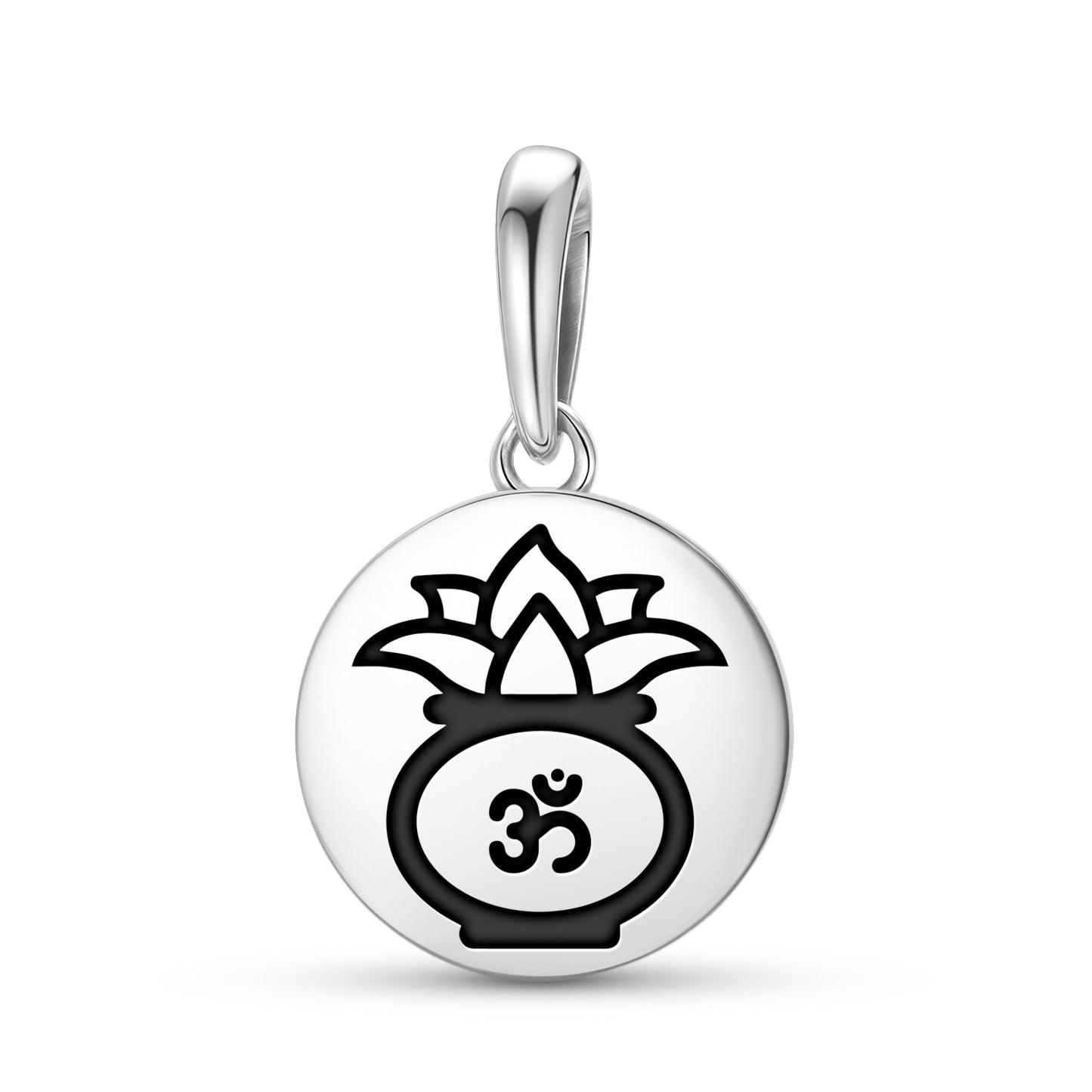 Kalasha Hindu Symbols Pendant Dangle Charm