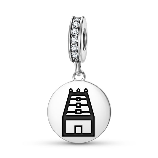 Gopuras Hindu Symbols Pendant Dangle Charm