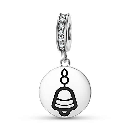 Ghanta Hindu Symbols Pendant Dangle Charm