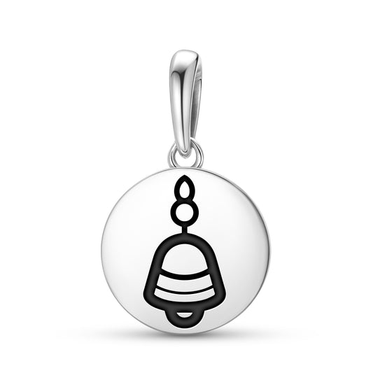 Ghanta Hindu Symbols Pendant Dangle Charm