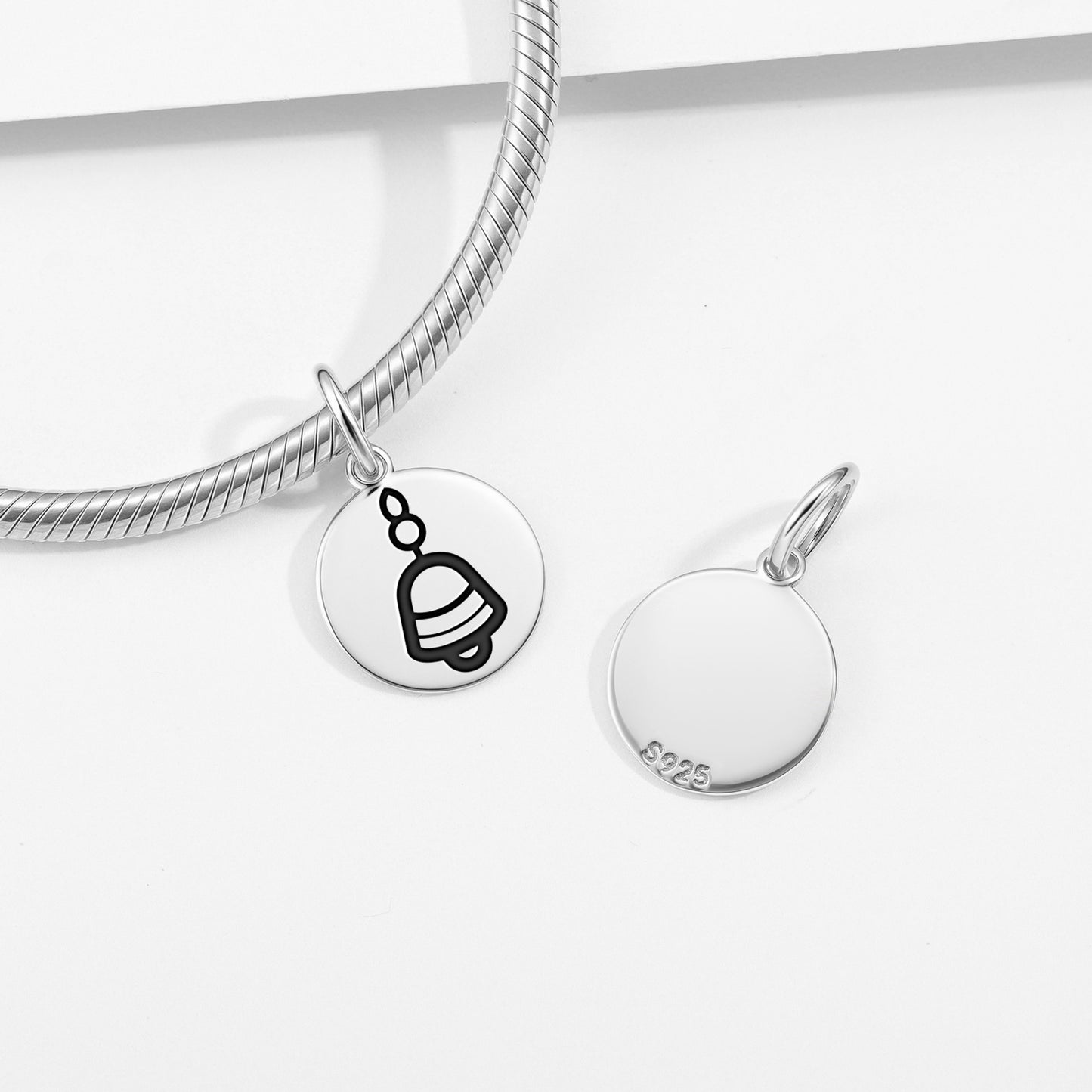 Ghanta Hindu Symbols Pendant Dangle Charm