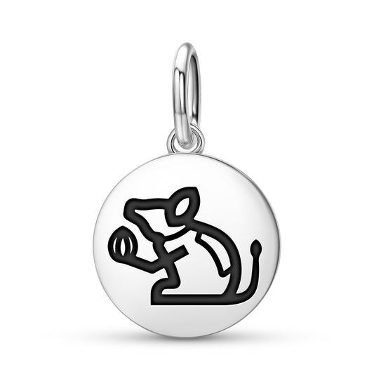 Mushak Mouse Hindu Symbols Pendant Dangle Charm