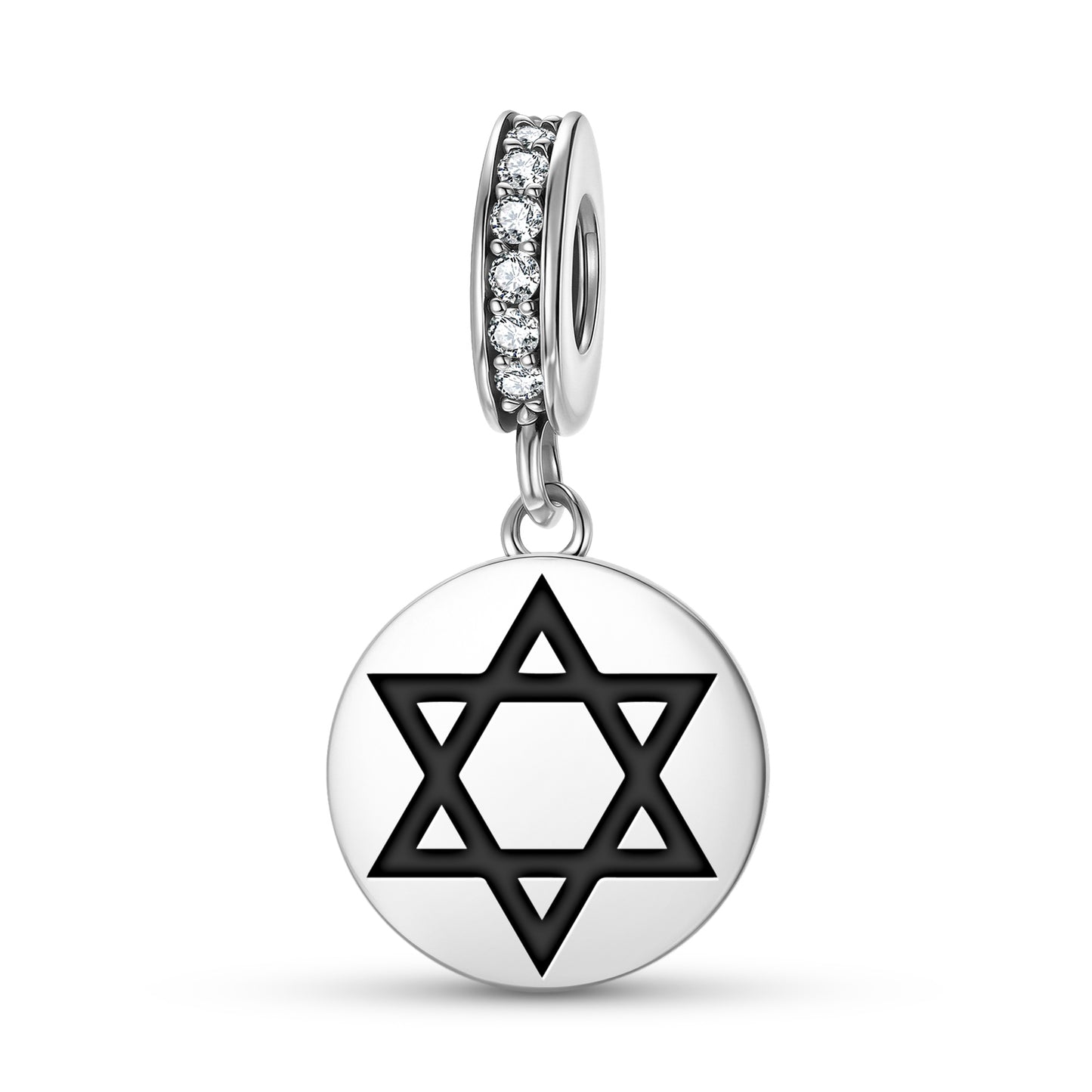 Shatkona Six-pointed Star Hindu Symbols Pendant Dangle Charm