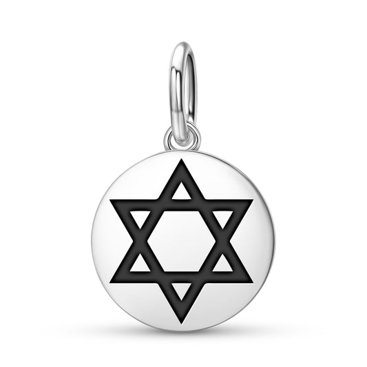 Shatkona Six-pointed Star Hindu Symbols Pendant Dangle Charm