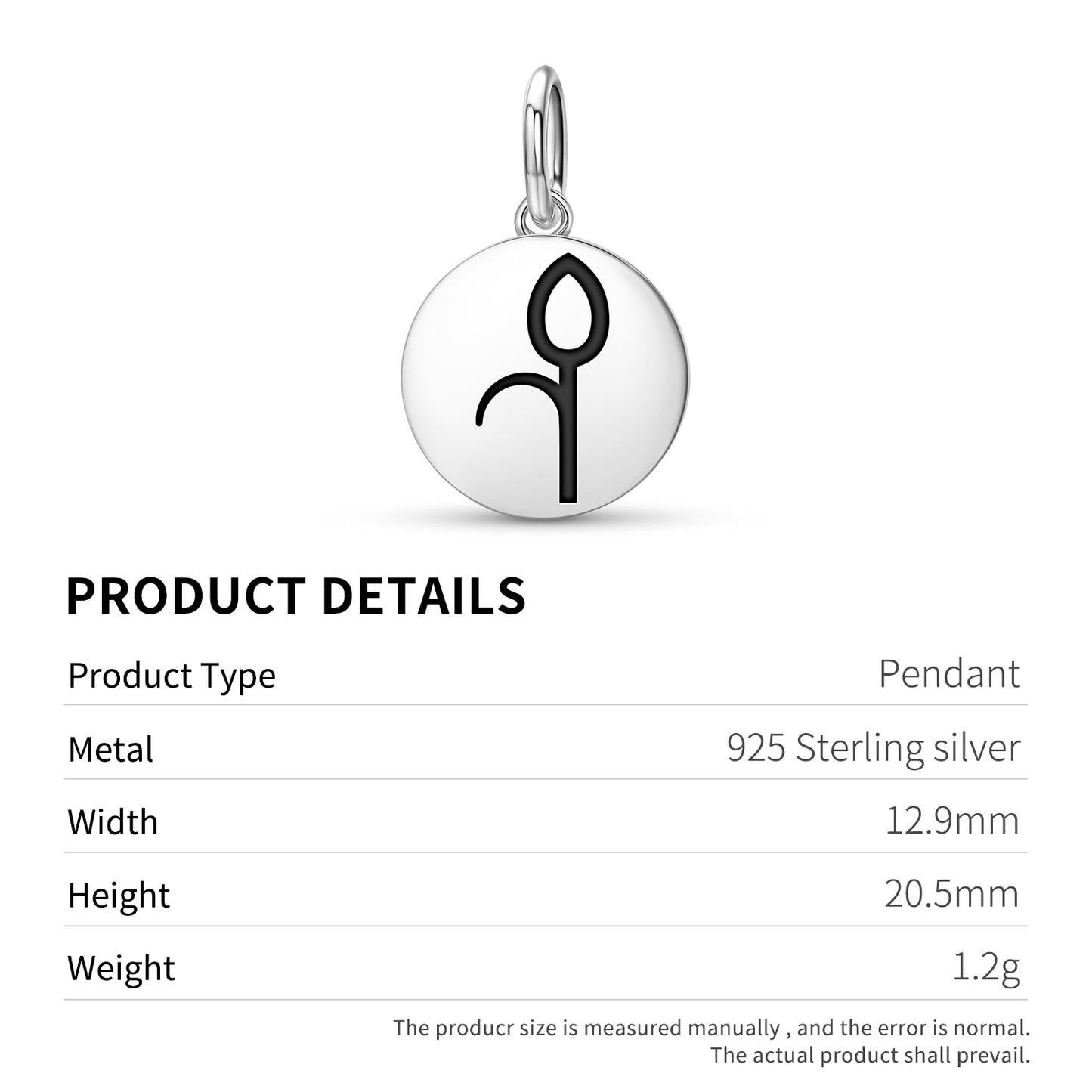 Ankusha Ganesha Goad Hindu Symbols Pendant Dangle Charm