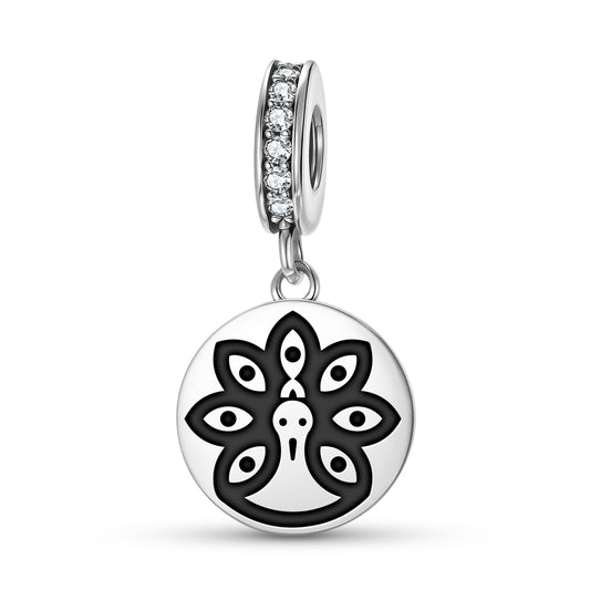 Mayil Mayur Hindu Symbols Pendant Dangle Charm