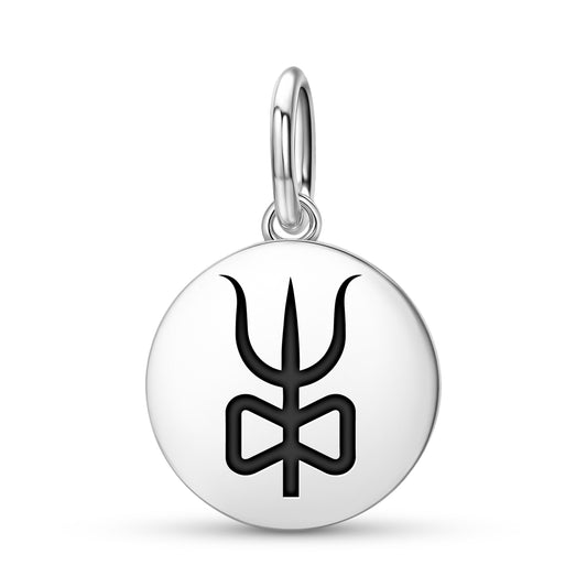 Shiva trident Hindu Symbols Pendant Dangle Charm