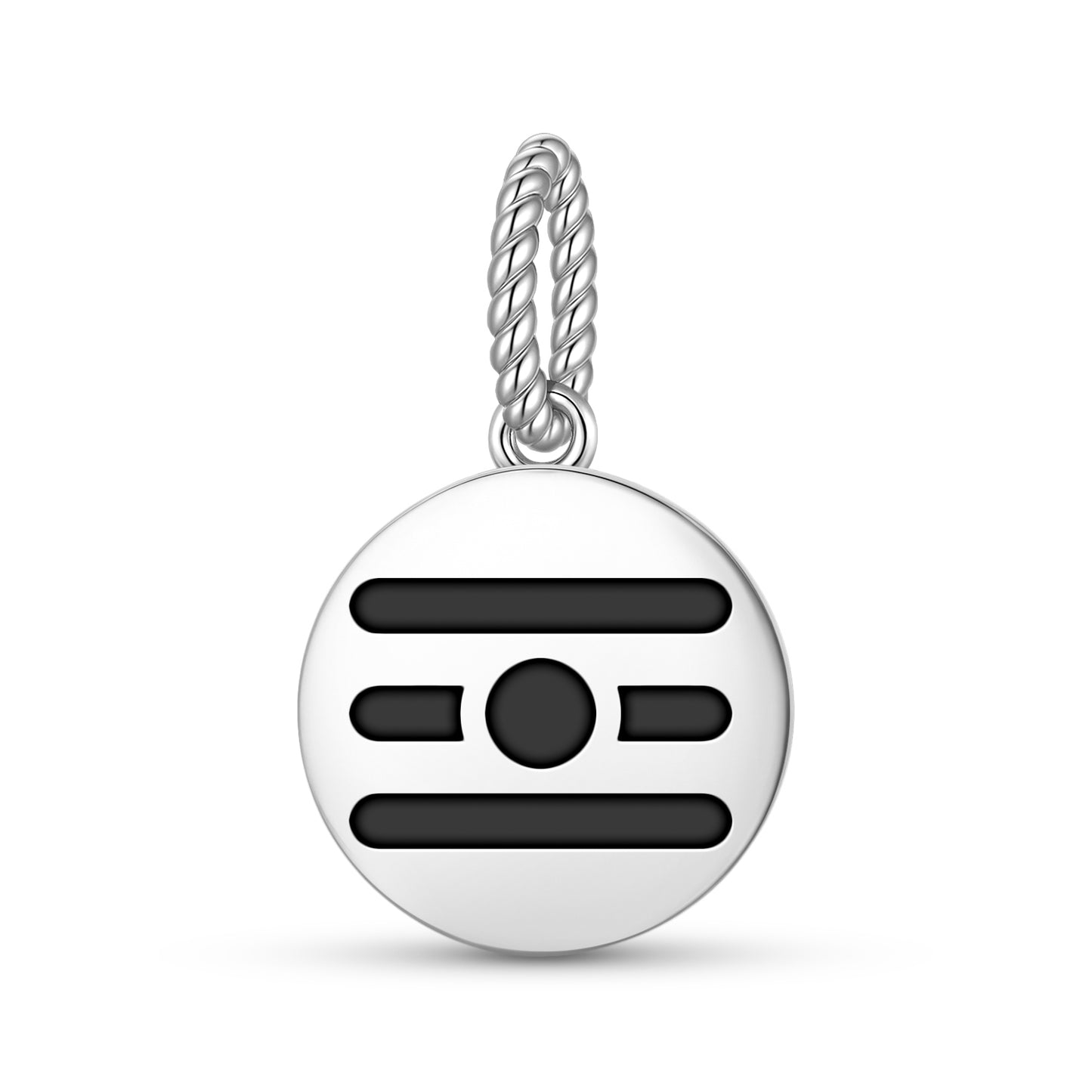Tripundra Three Stripe Hindu Symbols Pendant Dangle Charm
