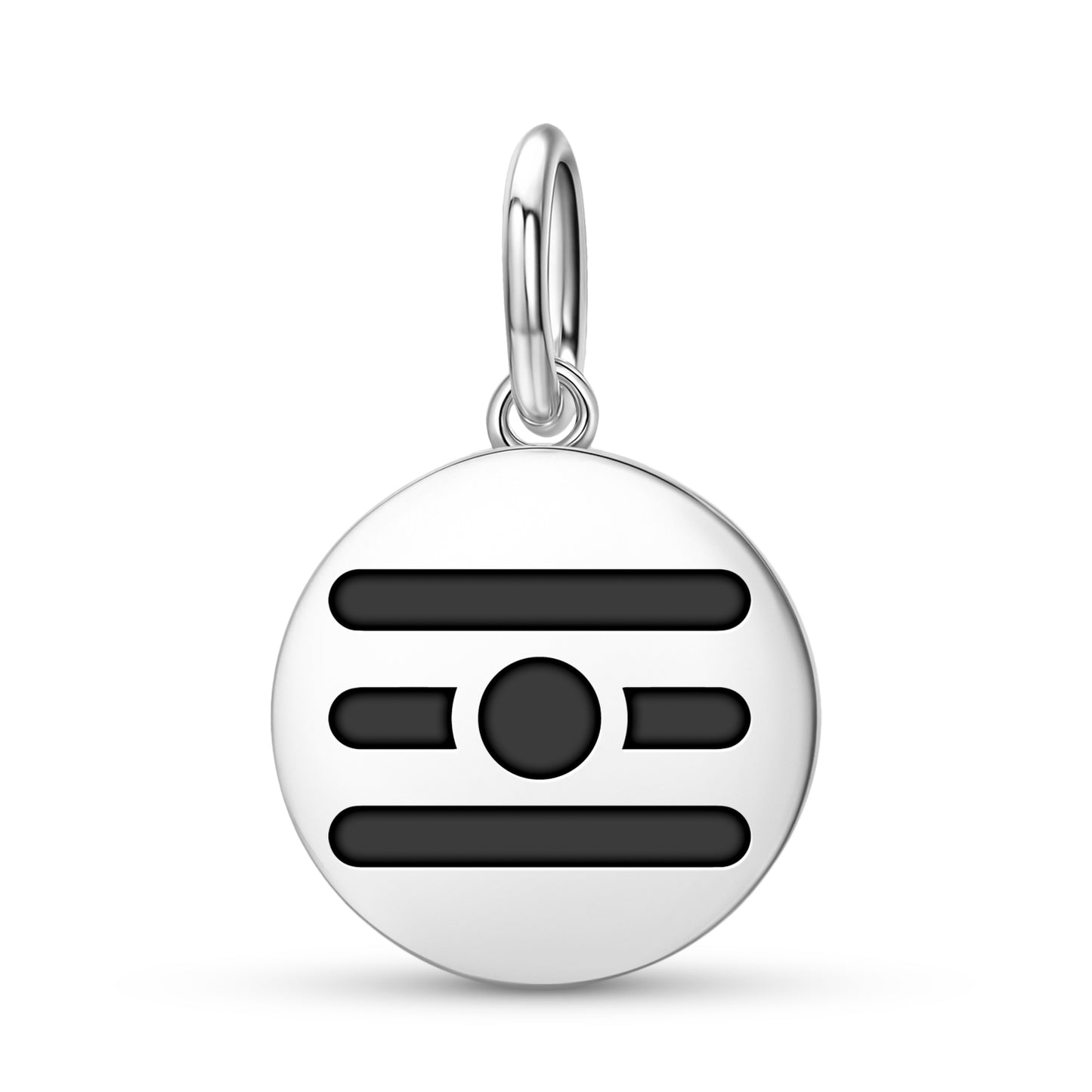 Tripundra Three Stripe Hindu Symbols Pendant Dangle Charm