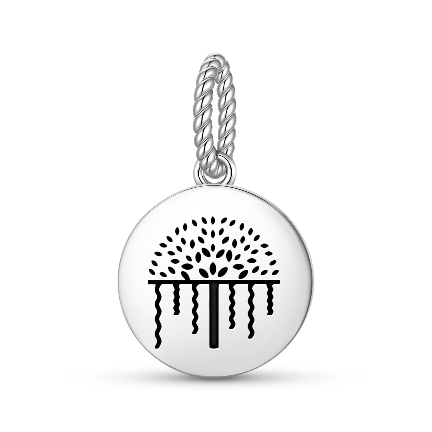 Vata Banyan Tree Hindu Symbols Pendant Dangle Charm