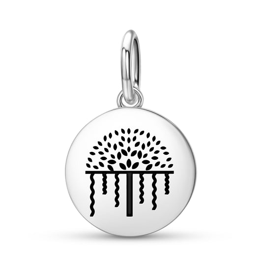 Vata Banyan Tree Hindu Symbols Pendant Dangle Charm