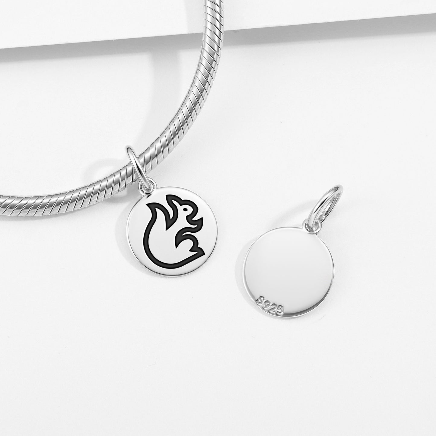 SQUIRREL Animal Symbols Pendant Dangle Charm