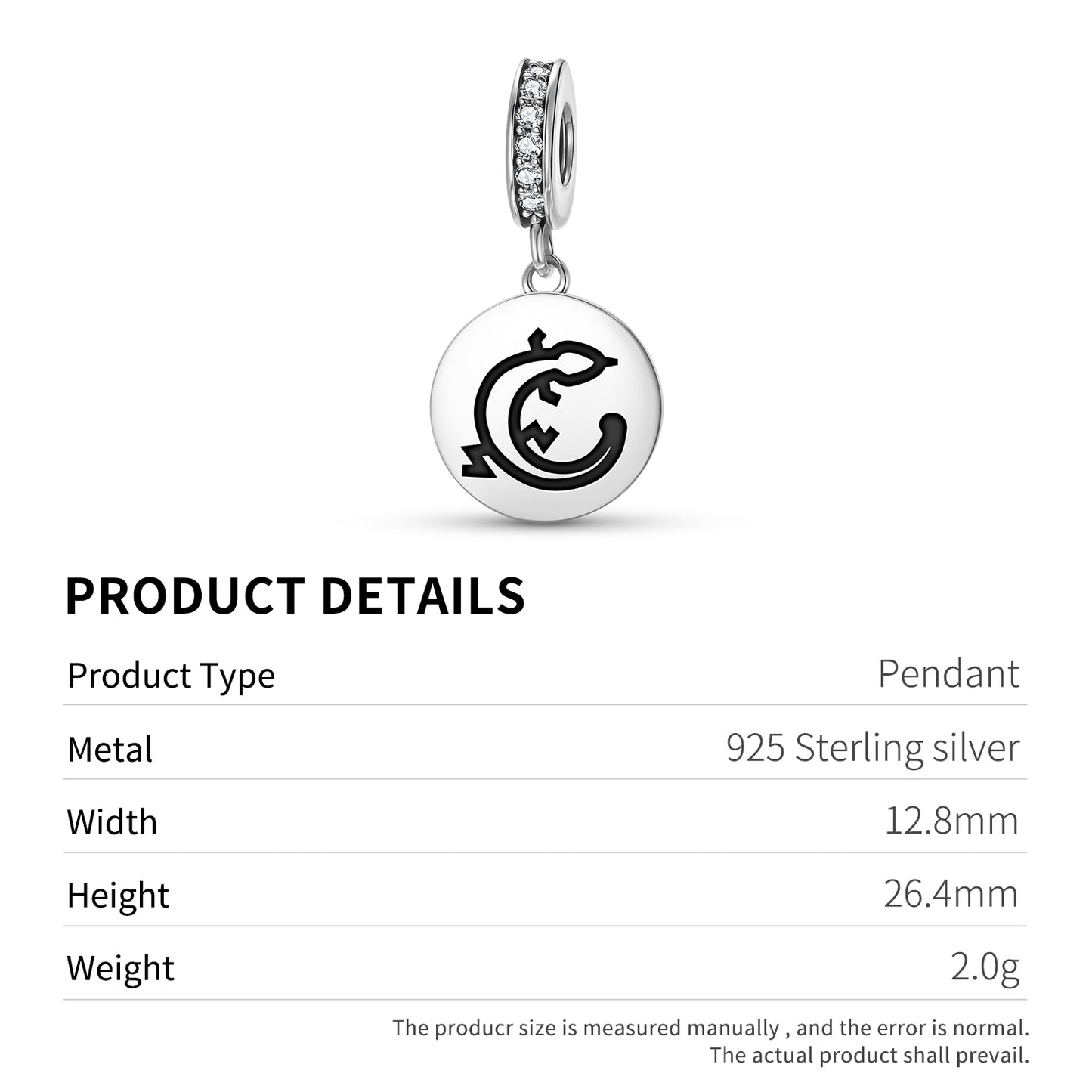 LIZARD Animal Symbols Pendant Dangle Charm