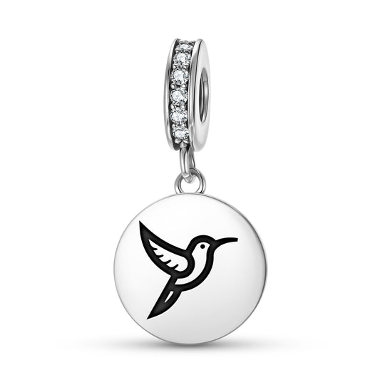 HUMMINGBIRD Animal Symbols Pendant Dangle Charm