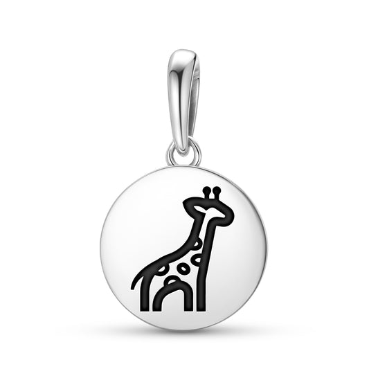 GIRAFFE Animal Symbols Pendant Dangle Charm