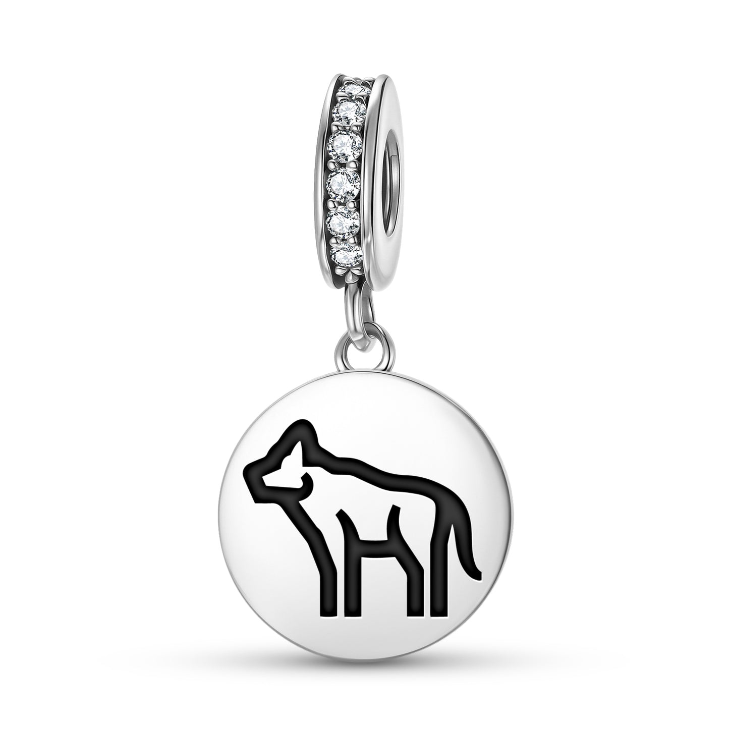 WOLF Animal Symbols Pendant Dangle Charm