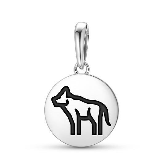WOLF Animal Symbols Pendant Dangle Charm