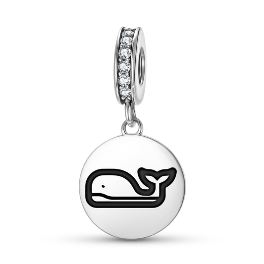 WHALE Animal Symbols Pendant Dangle Charm