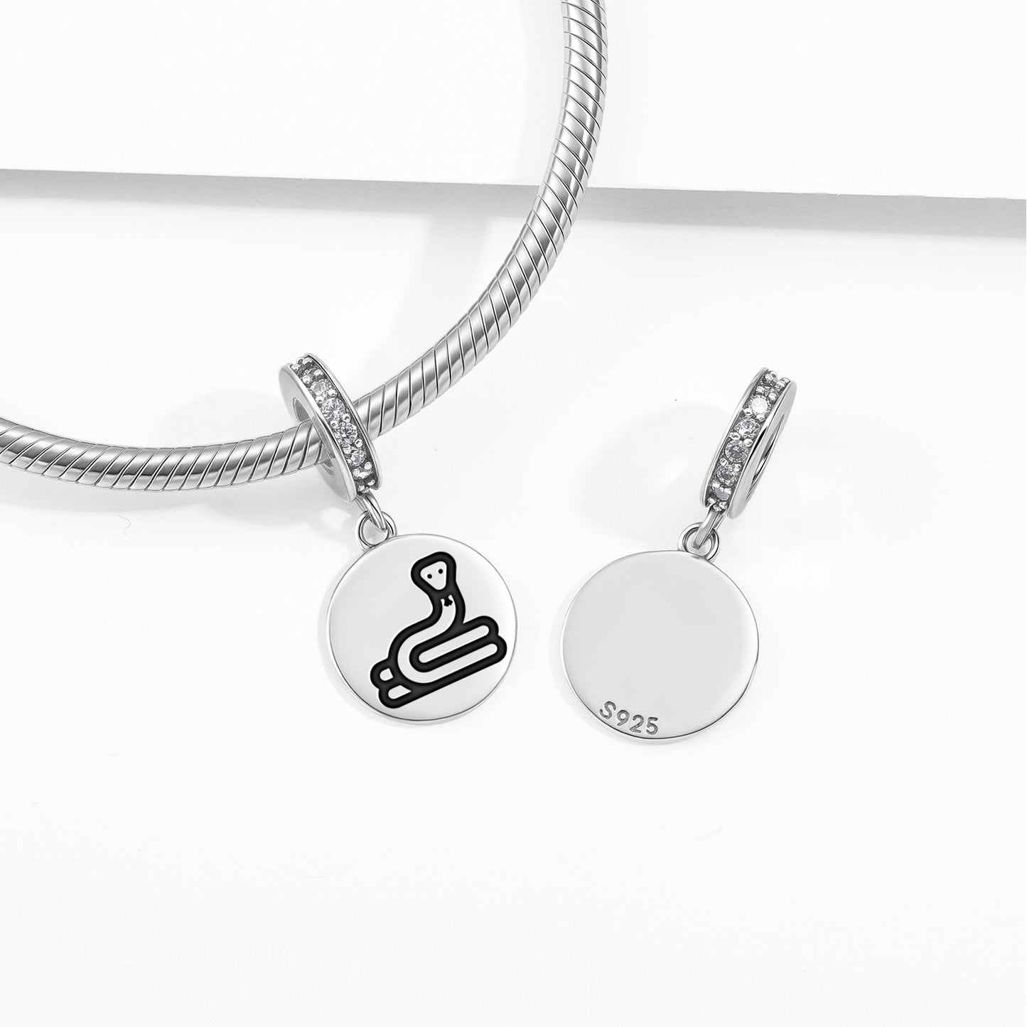 SERPENT Animal Symbols Pendant Dangle Charm