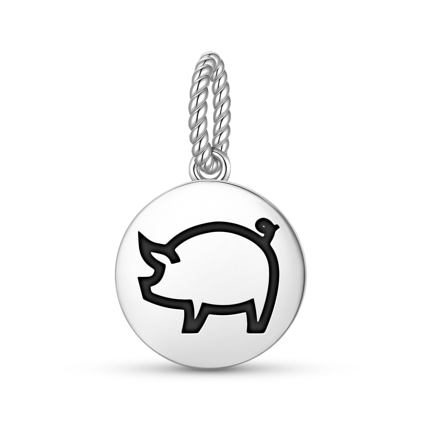 PIG Animal Symbols Pendant Dangle Charm
