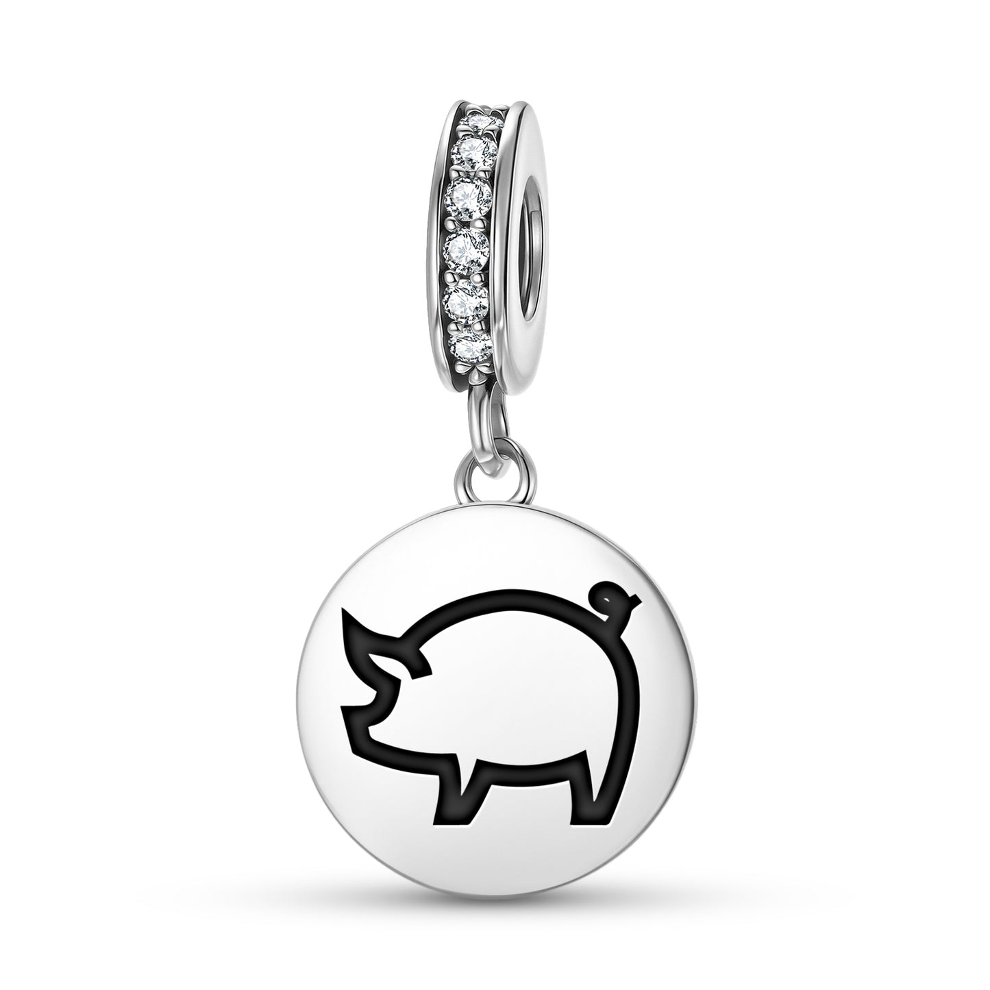 PIG Animal Symbols Pendant Dangle Charm