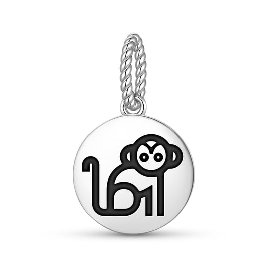 MONKEY Animal Symbols Pendant Dangle Charm