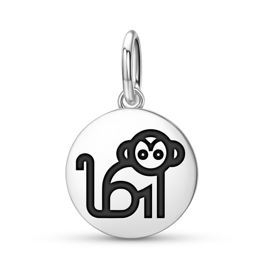 MONKEY Animal Symbols Pendant Dangle Charm