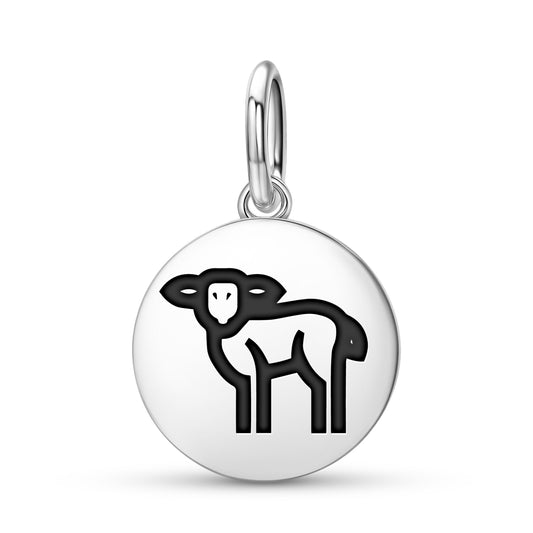LAMB Animal Symbols Pendant Dangle Charm