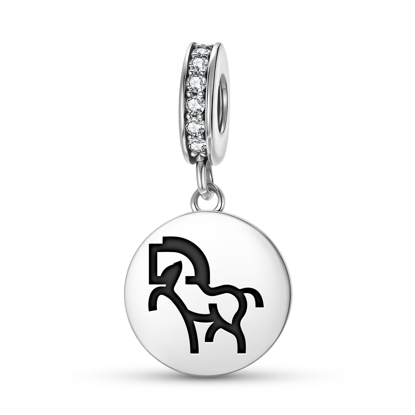 HORSE Animal Symbols Pendant Dangle Charm