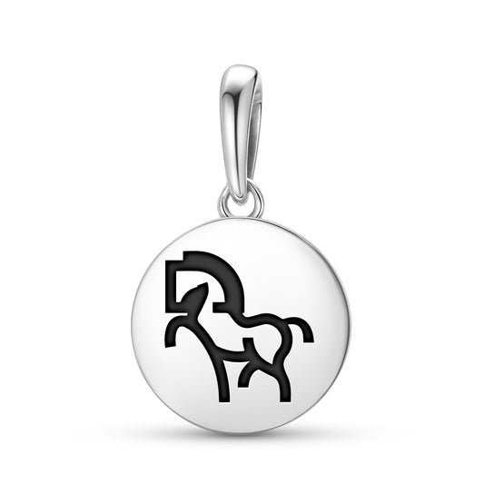 HORSE Animal Symbols Pendant Dangle Charm