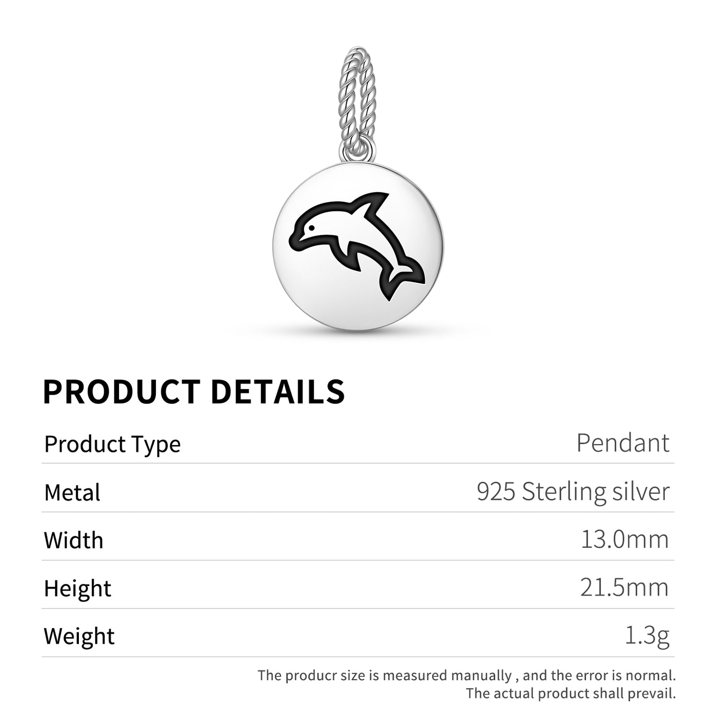 DOLPHIN Animal Symbols Pendant Dangle Charm