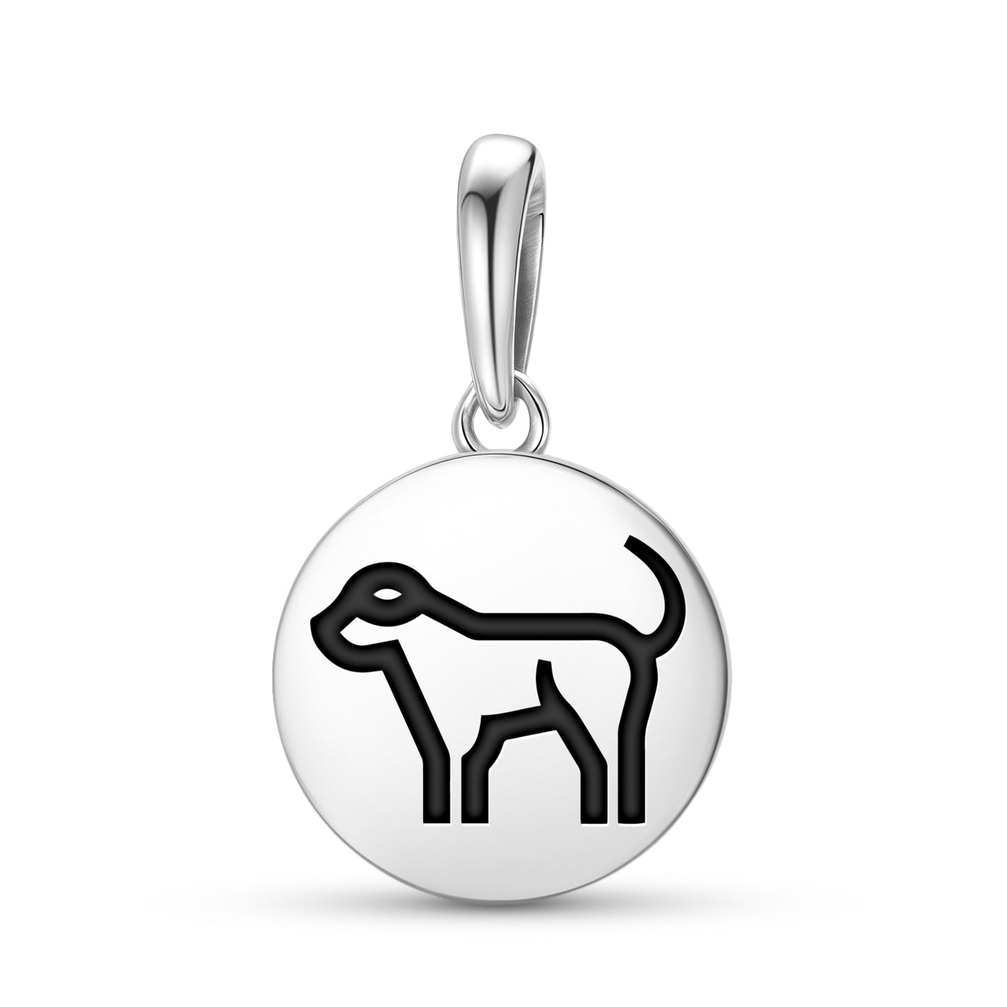 DOG Animal Symbols Pendant Dangle Charm