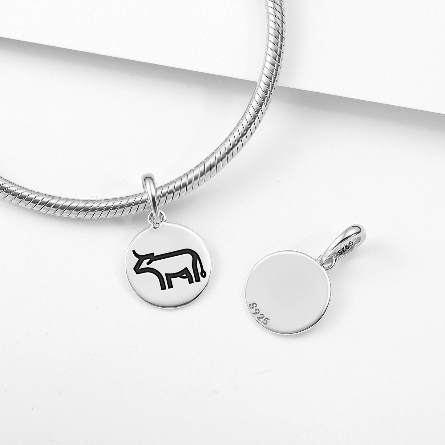 COW Animal Symbols Pendant Dangle Charm