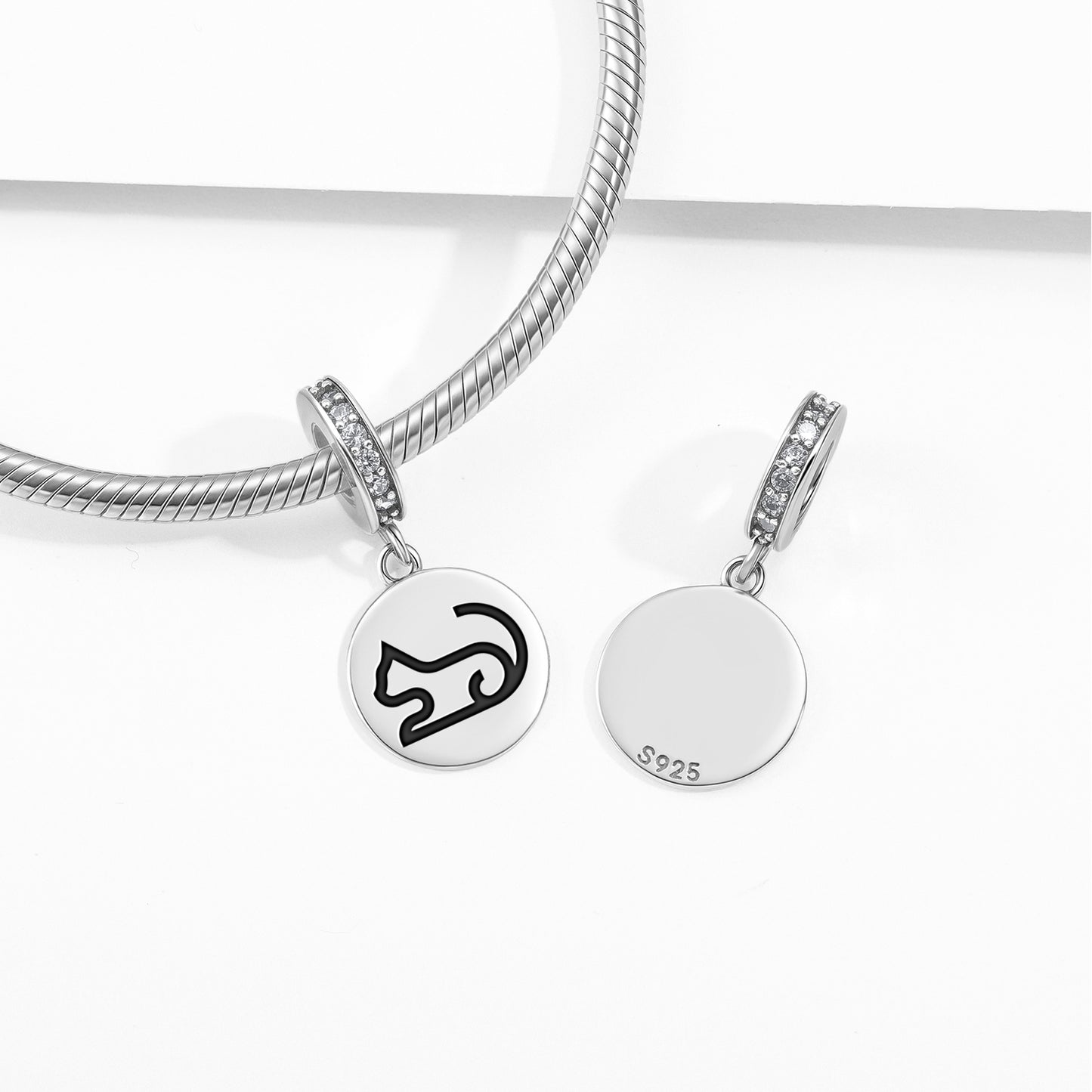 CAT Animal Symbols Pendant Dangle Charm