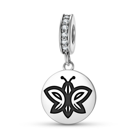 BUTTERFLY Animal Symbols Pendant Dangle Charm