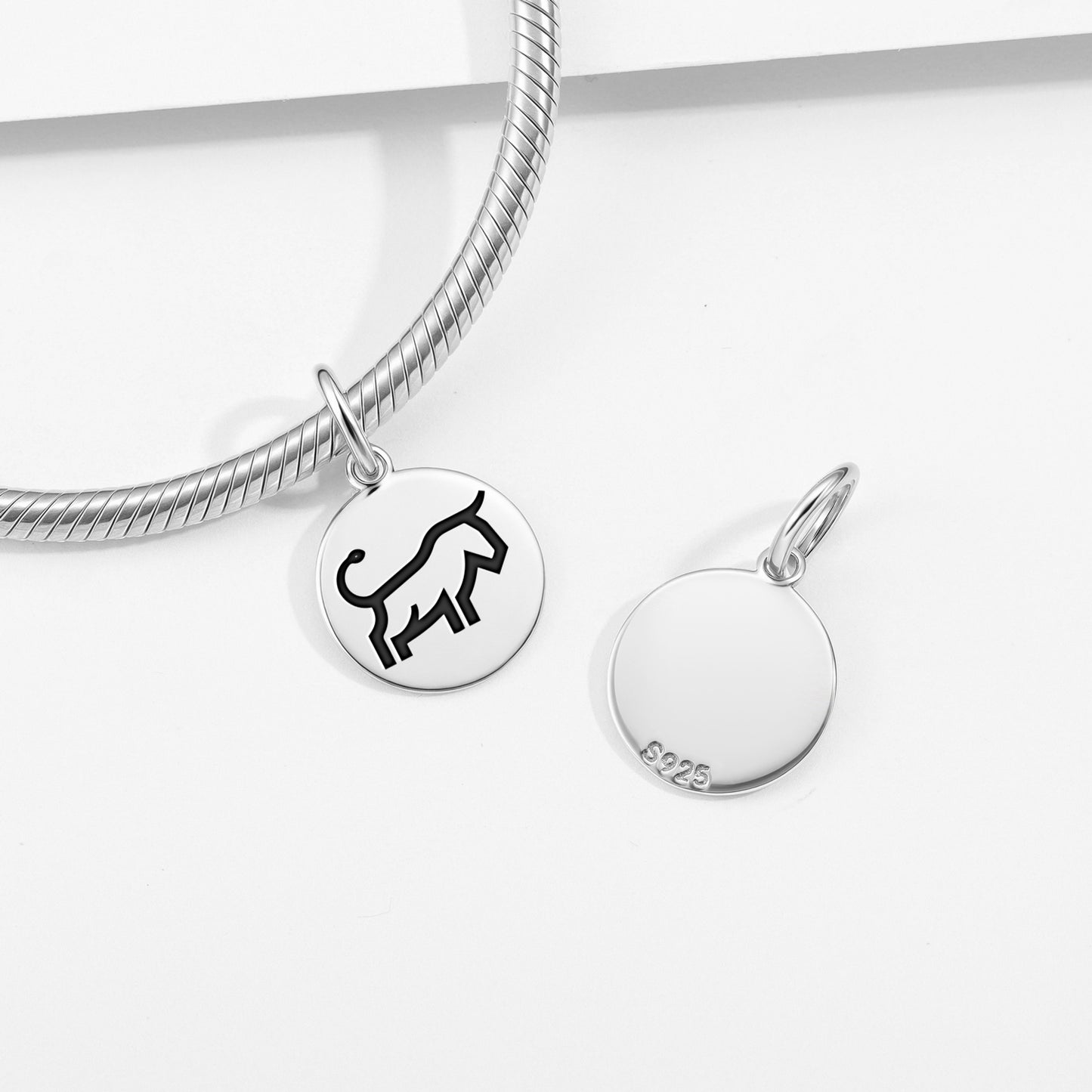 BULL Animal Symbols Pendant Dangle Charm