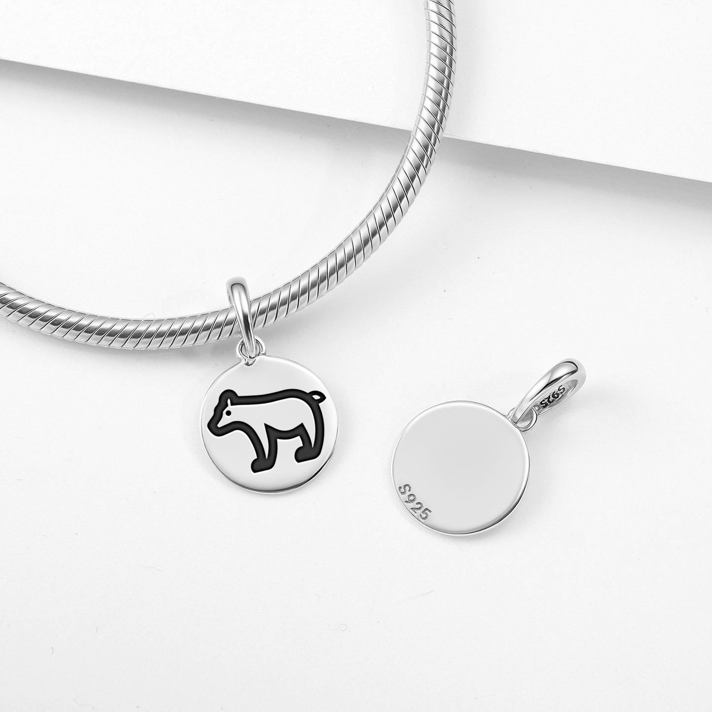 BEAR Animal Symbols Pendant Dangle Charm