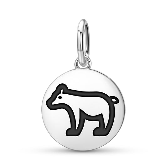 BEAR Animal Symbols Pendant Dangle Charm