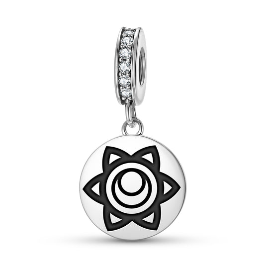 Svadhishthana – Sacral chakra Chakra Symbols Pendant Dangle Charm