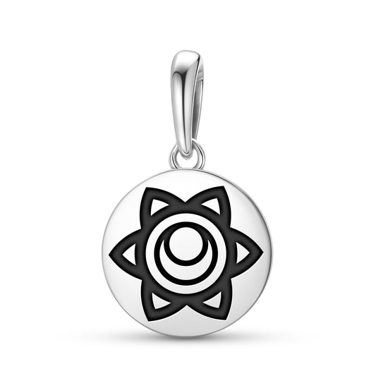 Svadhishthana – Sacral chakra Chakra Symbols Pendant Dangle Charm