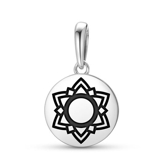 Sahasrara – Crown chakra Chakra Symbols Pendant Dangle Charm