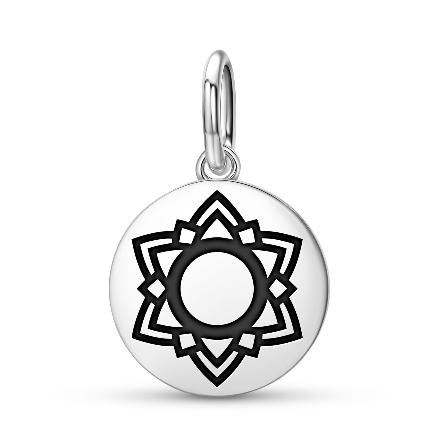 Sahasrara – Crown chakra Chakra Symbols Pendant Dangle Charm