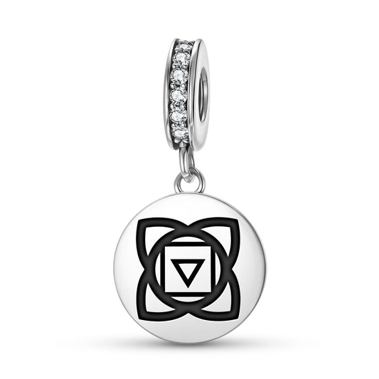 Muladhara – Root chakra Chakra Symbols Pendant Dangle Charm