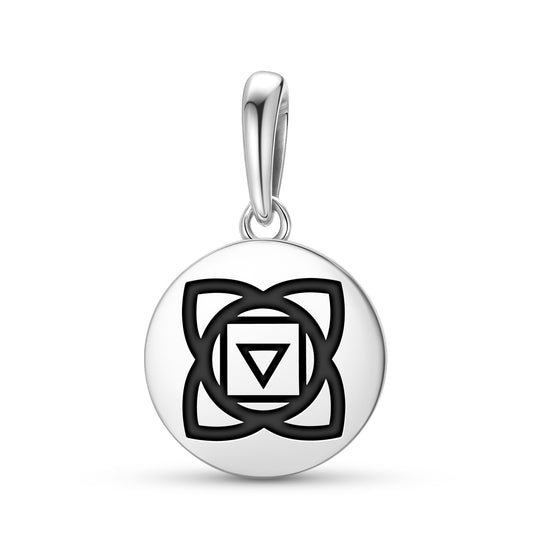 Muladhara – Root chakra Chakra Symbols Pendant Dangle Charm