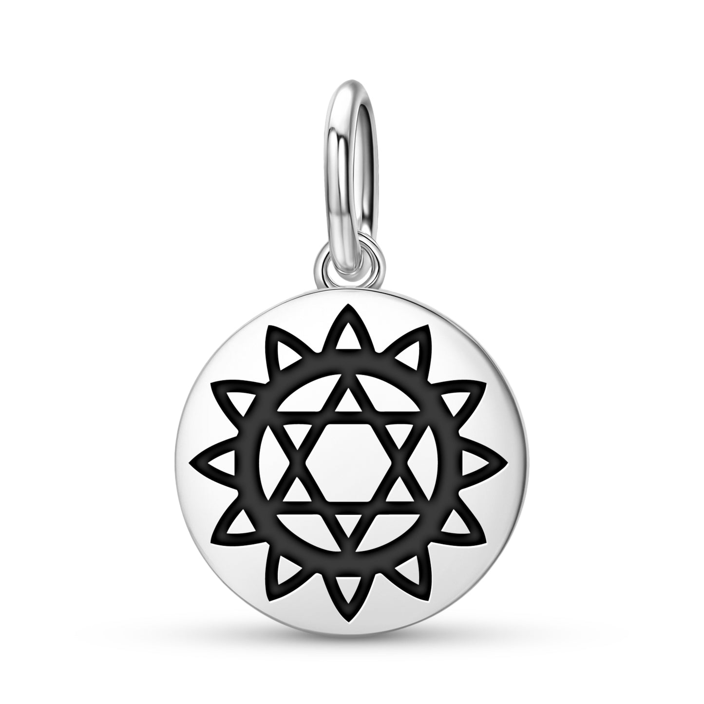 Anahata – Heart chakra Chakra Symbols Pendant Dangle Charm