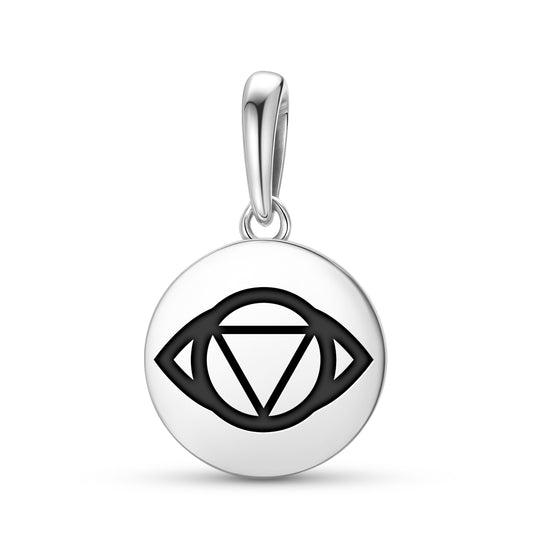 Anja – Third-eye chakra Chakra Symbols Pendant Dangle Charm