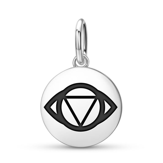 Anja – Third-eye chakra Chakra Symbols Pendant Dangle Charm